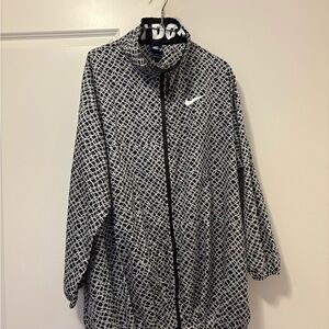 Nike Women's Black and White Jacket